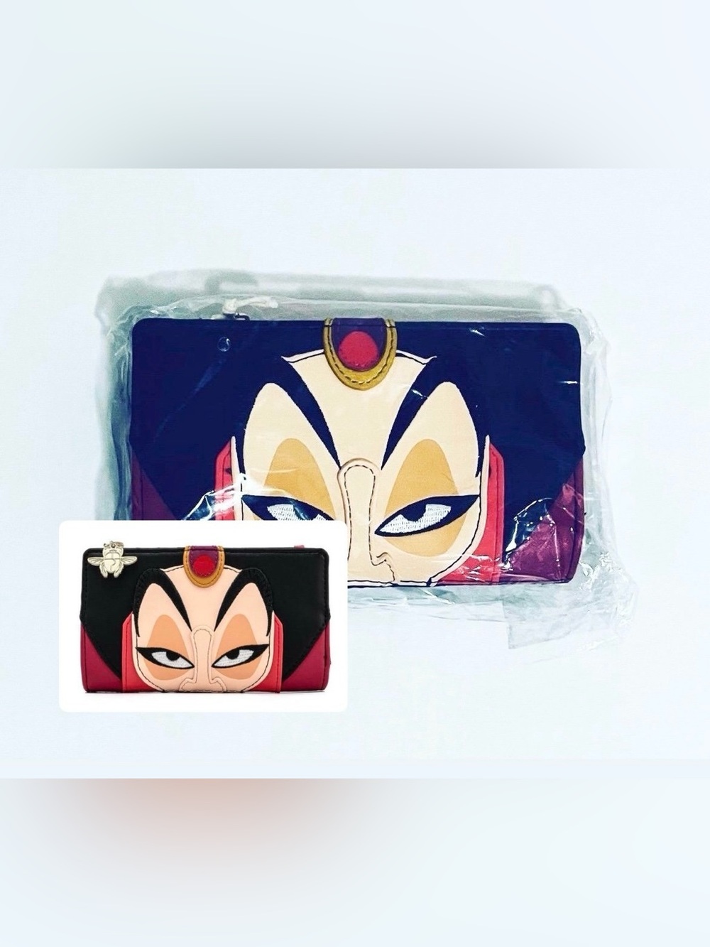 Loungefly Disney Aladdin Jafar Cosplay Flap Wallet